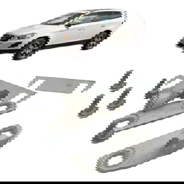 Par Dobradiça Porta Traseira Esquerda Volvo Xc60 T5 2012