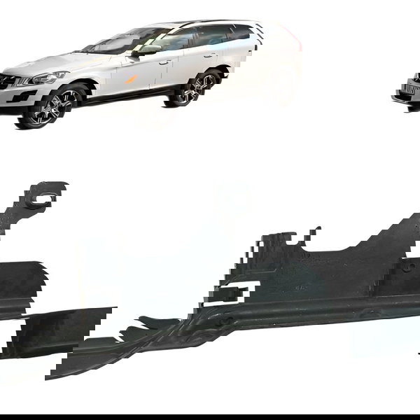 Defletor Radiador Direito Volvo Xc60 T5 2.0 2012 Detalhe