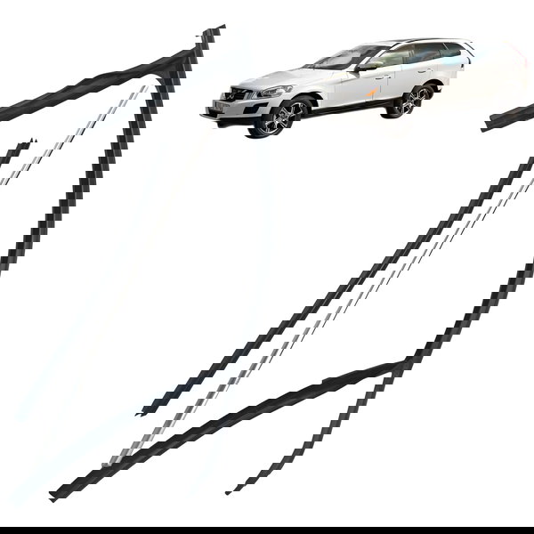 Kit Pestana Canaleta Dianteira Direita Volvo Xc60 T5 2012