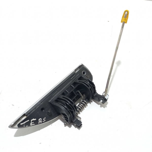 Maçaneta Externa Traseira Esquerda Renault Sandero Rs 2018 Prata Traseira