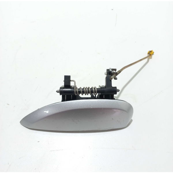 Maçaneta Externa Traseira Esquerda Renault Sandero Rs 2018 Prata Traseira