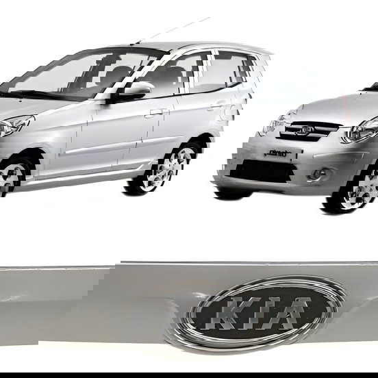 Moldura Aplique Tampa Traseira Kia Picanto 1.0 2009