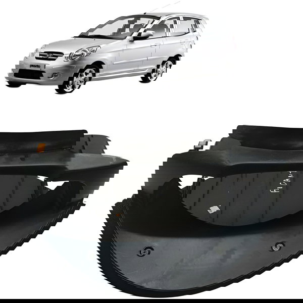 Moldura Painel Instrumentos Kia Picanto 2009 Detalhe