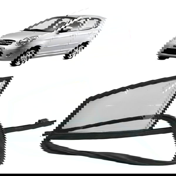 Vidro Fixo Traseiro Esquerdo Kia Picanto 2009