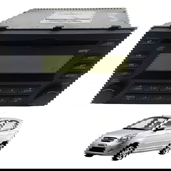 Radio Cd Player Original Kia Picanto 1.0 2009 2010