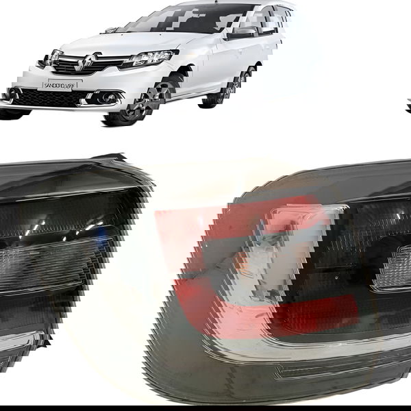 Lanterna Traseira Esquerda Renault Sandero 2017