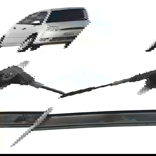 Maquina Vidro Elétrico Traseiro Direito Ford Fiesta 2007