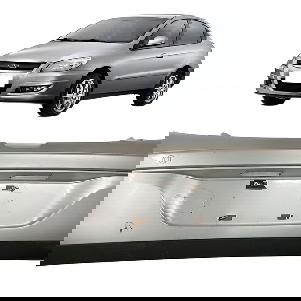 Parachoque Traseiro Chery Cielo Sedan 2012 Detalhe