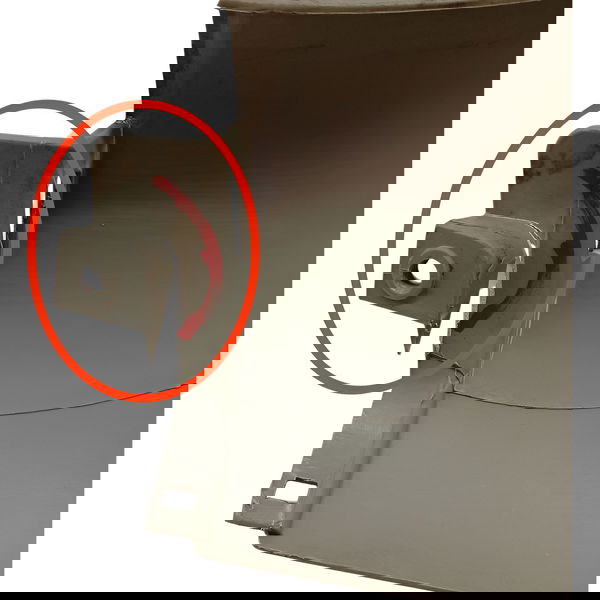 Moldura Central Esquerda Chery Cielo Sedan 2012 Detalhe