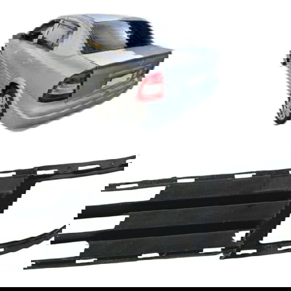 Moldura Grade Farol Milha Direito Chevrolet Astra Sedan 2006