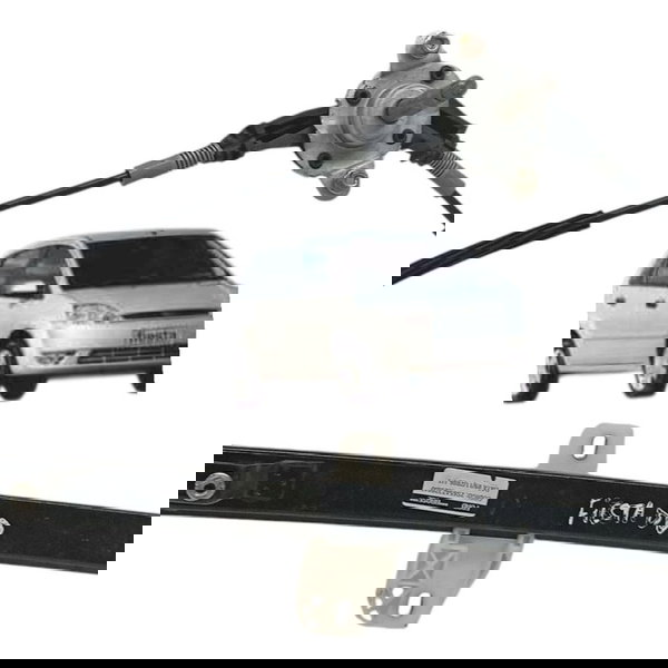 Maquina Vidro Elétrico Dianteiro Direito Ford Fiesta 2007