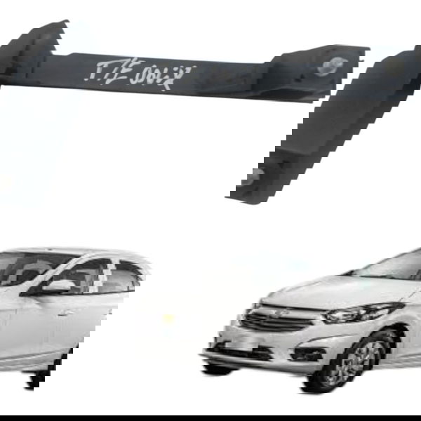 Guia Vidro Canaleta Traseira Esquerda Chevrolet Onix 2012