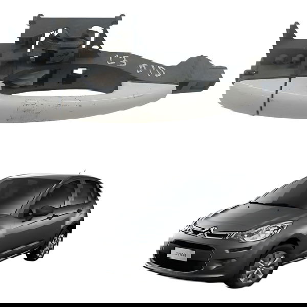 Maçaneta Externa Dianteira Direita Citroen C3 1.2 2018