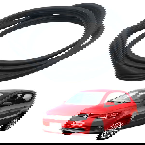 Borracha Vedação Porta Dianteira Direita Volkswagem Gol 2014