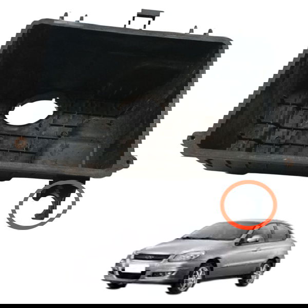 Tampa Caixa Filtro Ar Chery Cielo 1.6 2012 Detalhe