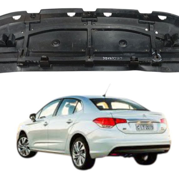 Defletor Inferior Parachoque Citroen C4 Lounge 2015 Detalhe