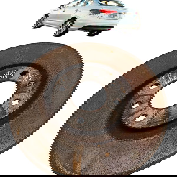 Disco Freio Dianteiro Direito Citroen C4 Lounge 1.6 2015