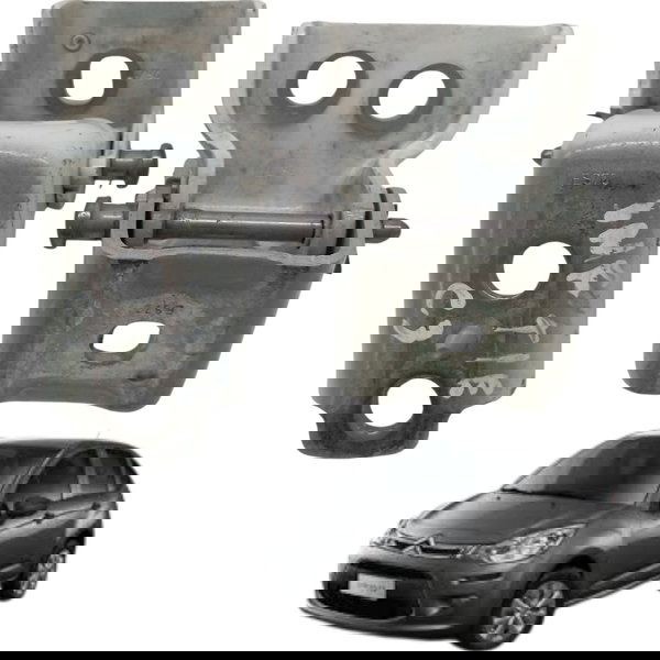 Dobradiça Porta Traseira Esquerda Citroen C3 2018