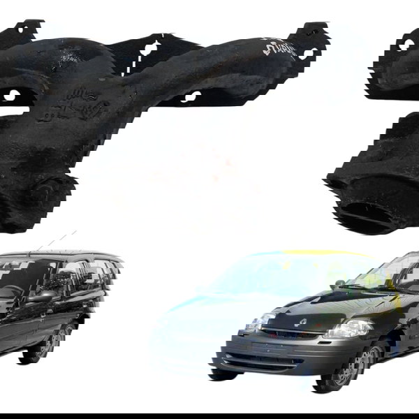 Coletor Escape Renault Clio 1.0 2001