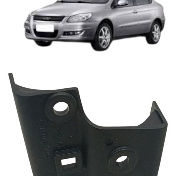 Moldura Porta Dianteira Esquerda Chery Cielo Sedan 2012