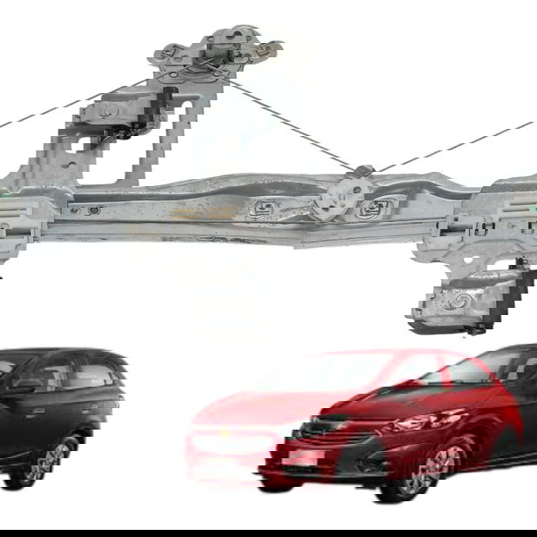 Maquina Vidro Manual Traseira Esquerda Chevrolet Onix 2012