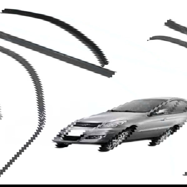 Kit Pestana Canaleta Dianteira Esquerda Chery Cielo 2012