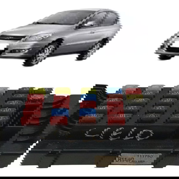 Caixa Fusivel Interna Chery Cielo 1.6 16v 2011 2012 2013