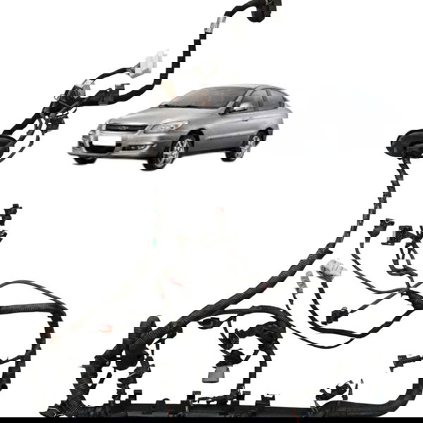 Chicote Injeção Motor Chery Cielo 1.6 16v 2012