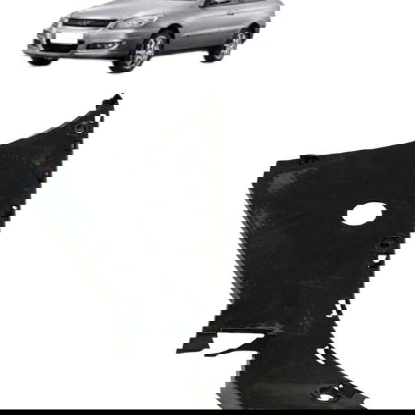 Guia Parachoque Traseiro Direito Chery Cielo 2012 Detalhe