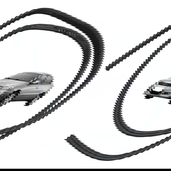 Borracha Porta Traseira Esquerda Chery Cielo Sedan 2012