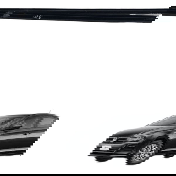 Kit Pestana Porta Traseira Direita Volkswagen Virtus 2019