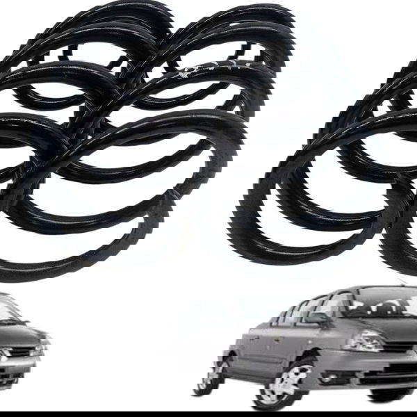 Par Mola Traseira Renault Clio 1.0  2004 2005 2006