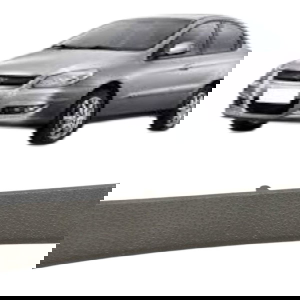Acabamento Inferior Console Central Chery Cielo Sedan 2012