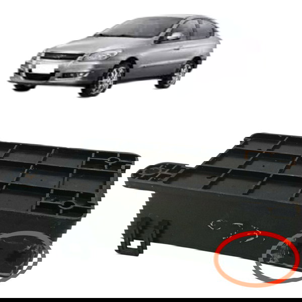 Moldura Base Caixa Fusivel Chery Cielo Sedan 2012 Detalhe