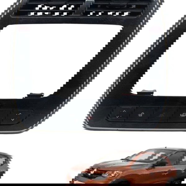 Moldura Central Painel Difusor Renault Kwid 2020