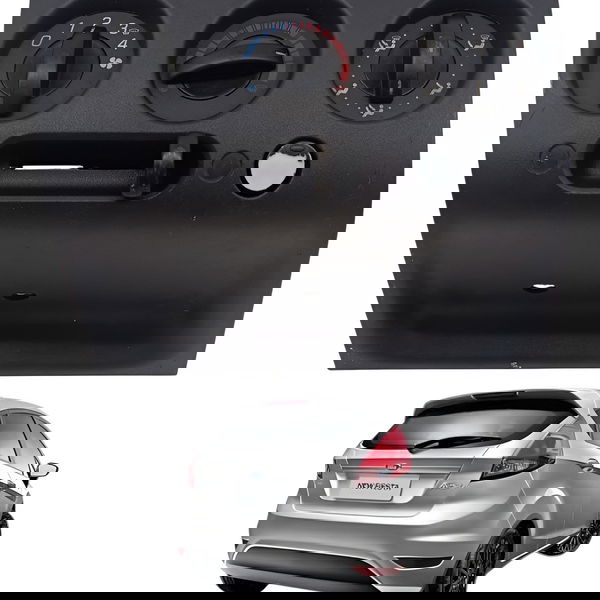 Moldura Comando Ar Painel Ford Fiesta 1.6 2007