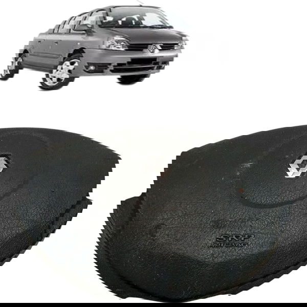 Bolsa Painel Airbag Direção Renault Clio1.0  2009