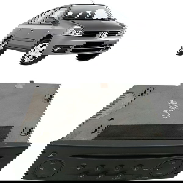 Radio Multimídia Renault Clio Sedan 1.0 2003 )riginal