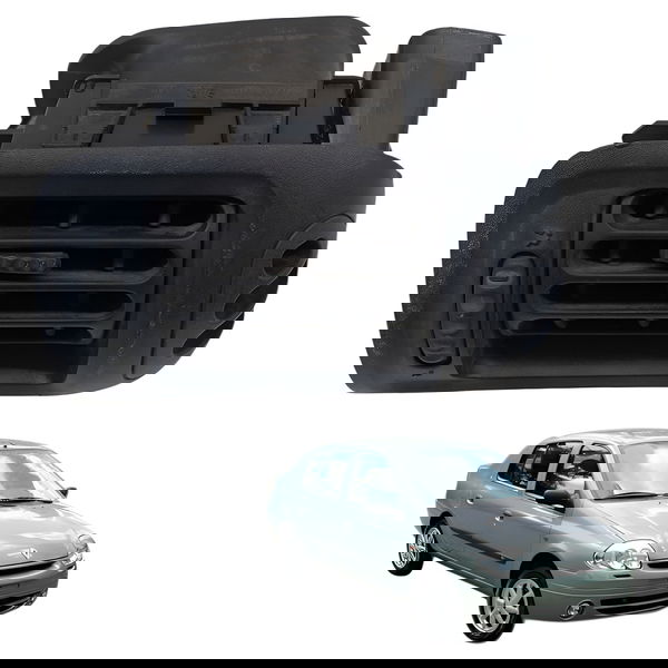 Difusor Saida Ar Central Direito Renault Clio 2001 2002