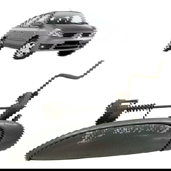 Maçaneta Externa Traseira Esquerda Renault Clio Sedan 2003