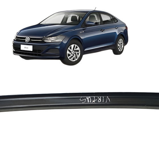 Alma Parachoque Traseiro Volkswagen Virtus 1.6 Msi 2019