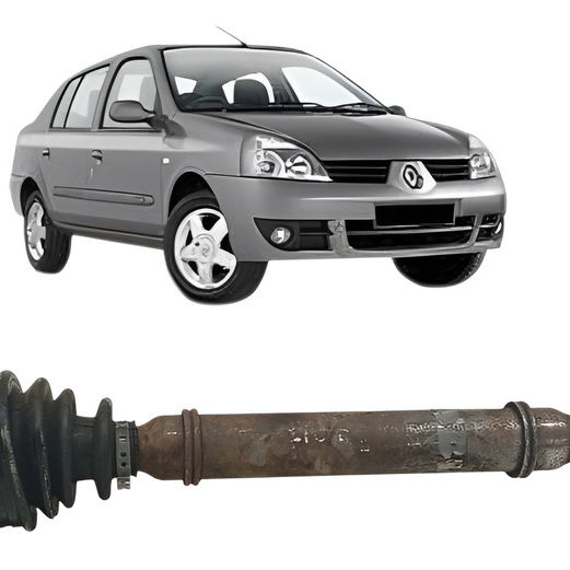 Semi Eixo Esquerdo Renault Clio Sedan 1.0 8v 16v 2005 2008