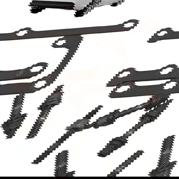 Kit Parafuso Fixação Coletor Descarga  Citroen C4 Lounge 1.6