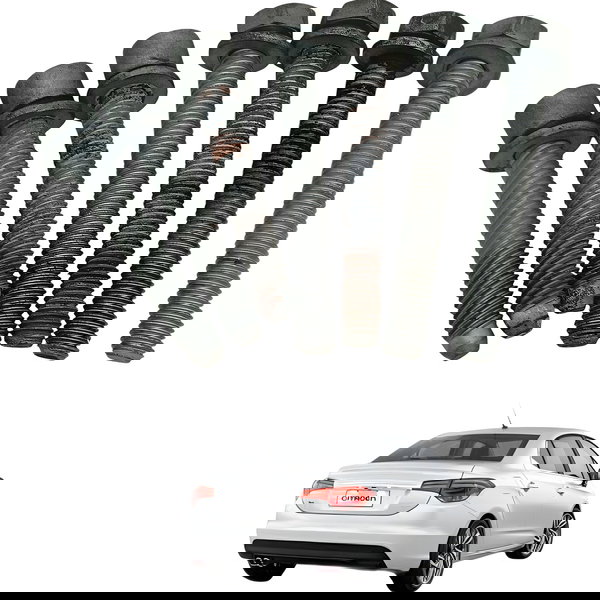 Kit Parafusos Fixação Motor Citroen C4 Lounge 2015