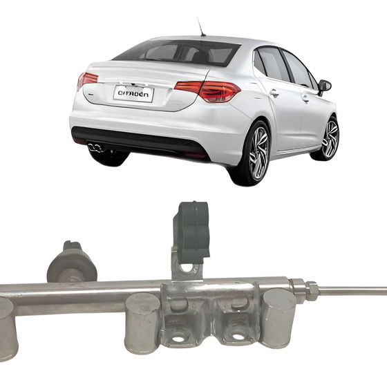 Flauta Bicos Injeçao Citroen C4 Lounge 1.6 2015