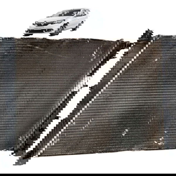 Radiador Água Renault Sandero Logan 1.0 2017 Detalhe