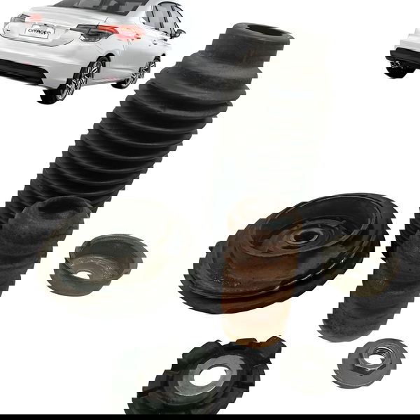 Kit Coxim Batente Amortecedor Citroen C4 Lounge 1.6 2015