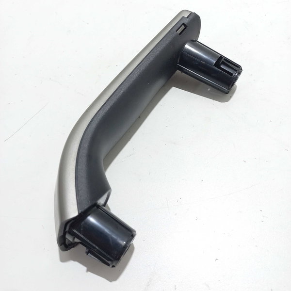 Puxador Forro Porta Traseira Esquerda Peugeot 2008 Prata