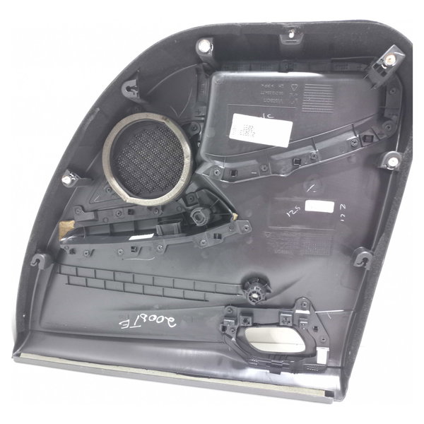 Forro Porta Traseira Esquerda Peugeot 2008 Preto