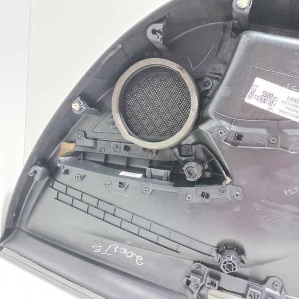 Forro Porta Traseira Esquerda Peugeot 2008 Preto